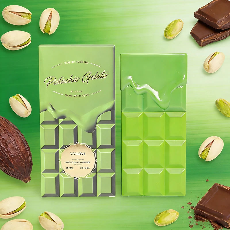Sweet Chocolate Perfume Gourmet Long-lasting Perfume Vanilla Gourmet Perfume Chocolate Bar Design Fresh Natural Eau De Toilette