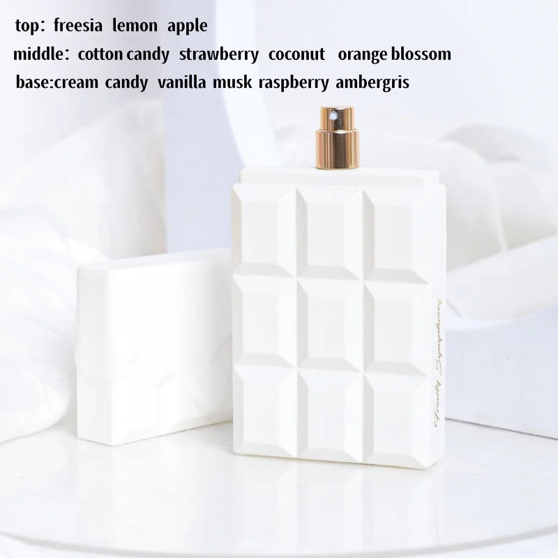 Sweet Chocolate Perfume Gourmet Long-lasting Perfume Vanilla Gourmet Perfume Chocolate Bar Design Fresh Natural Eau De Toilette