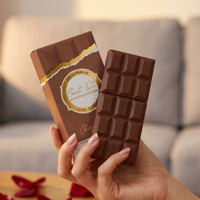 Sweet Chocolate Perfume Gourmet Long-lasting Perfume Vanilla Gourmet Perfume Chocolate Bar Design Fresh Natural Eau De Toilette