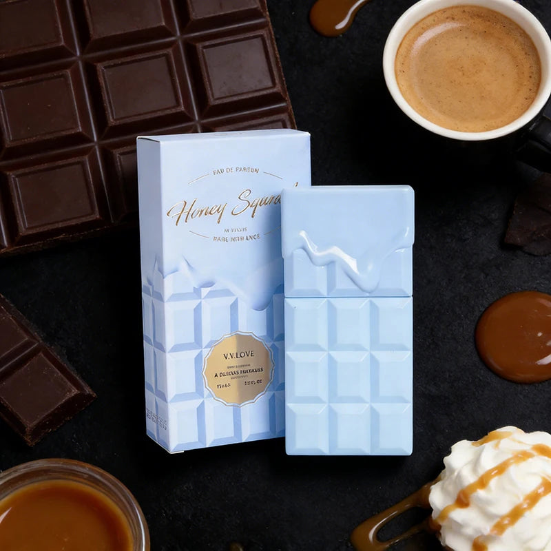 Sweet Chocolate Perfume Gourmet Long-lasting Perfume Vanilla Gourmet Perfume Chocolate Bar Design Fresh Natural Eau De Toilette