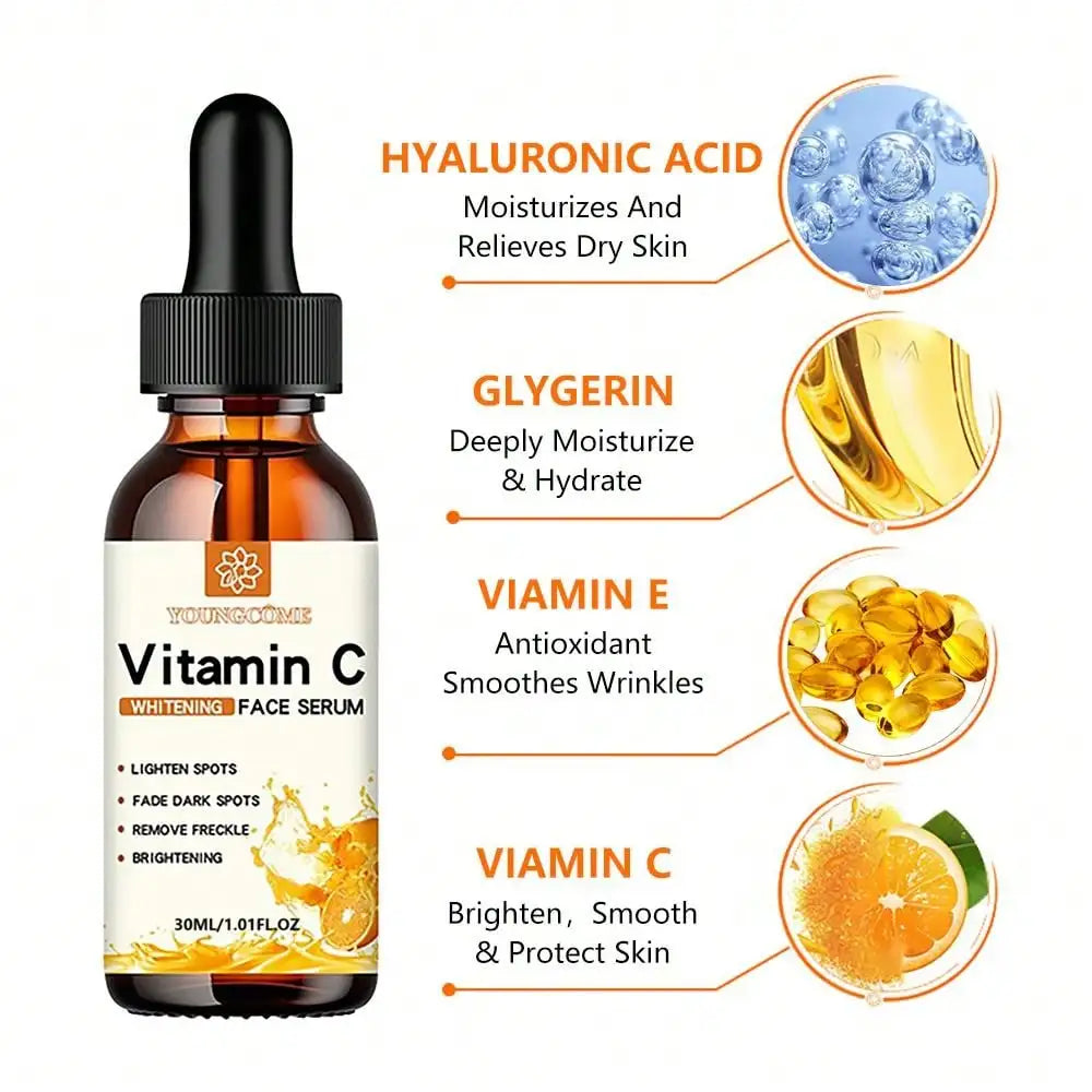 ClearSpot Vitamin C + Hyaluronic Acid Serum 30ml